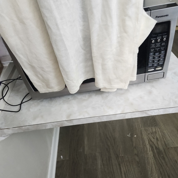 Elegant Cream Open-Front Cardigan - Picture 4 of 5